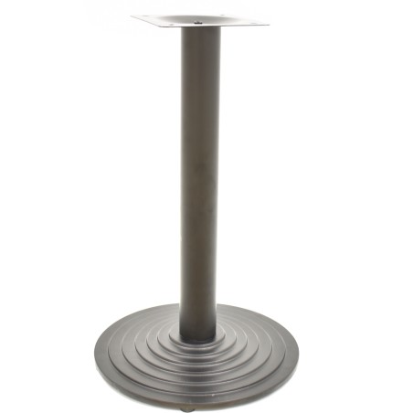 Base de mesa EBRO NEW 72, negra, 43 cms de diámetro, altura 72 cms