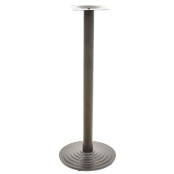Base de mesa EBRO NEW 110, alta, negra, 43 cms de diámetro, altura 110 cms