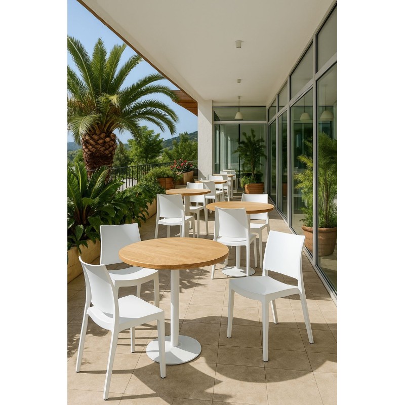 Silla CAPRI, apilable, tratamiento anti UV, polipropileno blanco-1