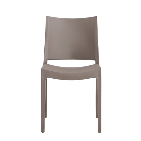 Silla CAPRI, apilable, tratamiento anti UV, polipropileno tórtora-0