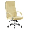 Sillón de oficina NEROTH, alto, mecanismo multifunción, similpiel crema