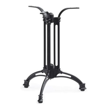 Base de mesa EIFFEL NEW, aluminio, 3 pies, negra, altura 70  cms