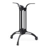 Base de mesa EIFFEL NEW, aluminio, 3 pies, negra, altura 70  cms
