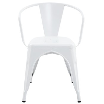 Sillón TOL EK LIMITED, acero, blanco 2