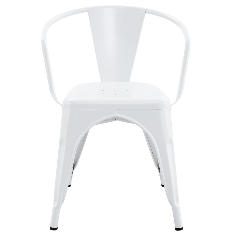 Sillón TOL EK LIMITED, acero, blanco-0