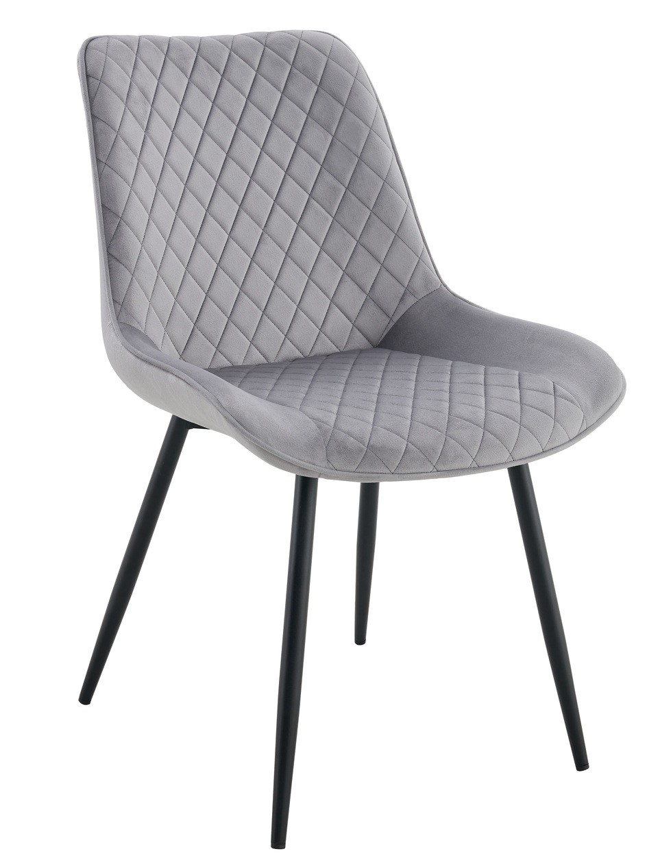 Tapizado velvet gris claro