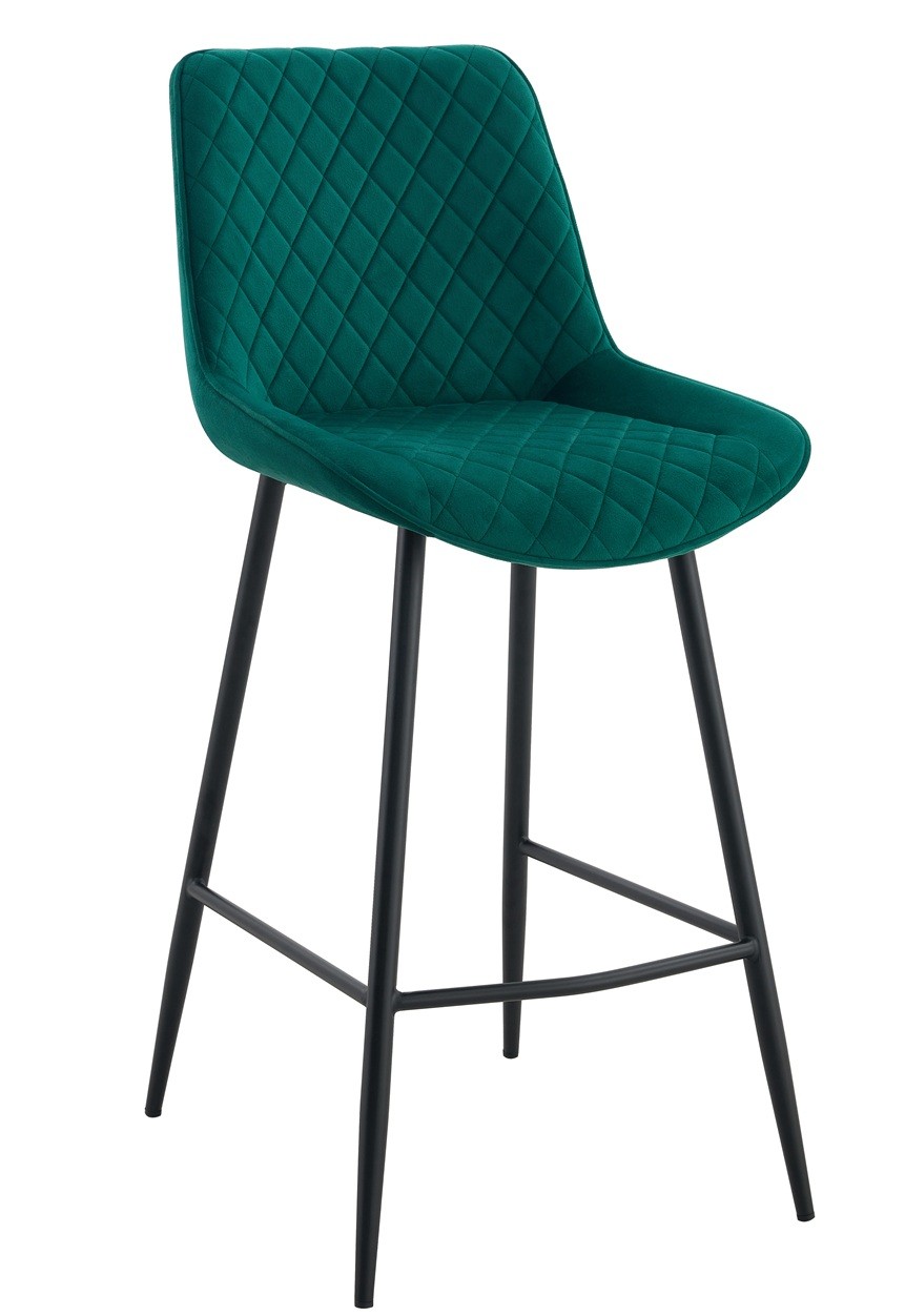 Tapizado velvet verde oscuro