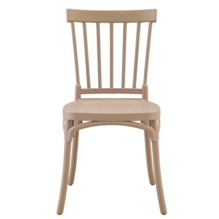Silla MILOS 43, apilable, tratamiento anti UV, polipropileno tórtora-0