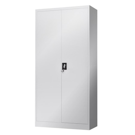 Armario metálico OLIMPO 902P40, puertas abatibles, 90x40x185 cms, gris ral 7035
