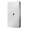 Armario metálico OLIMPO 902P40, puertas abatibles, 90x40x185 cms, gris ral 7035