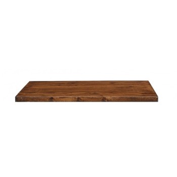 Tablero de pino macizo, 30 mm. barnizado, 80 x 80 cms