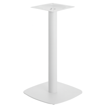 Base de mesa MAUTES 72, blanca, base de 45 x 45 cms, altura 72 cms