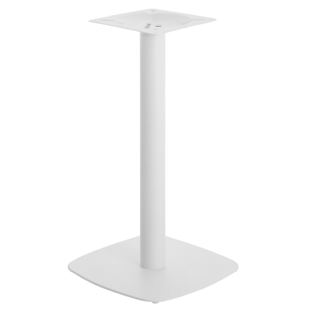 Base de mesa MAUTES 72, blanca, base de 45 x 45 cms, altura 72 cms