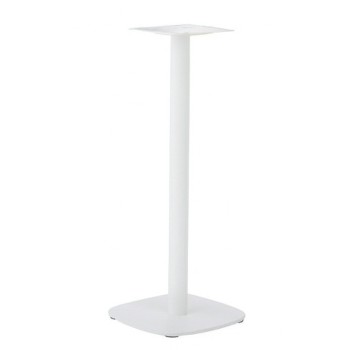 Base de mesa MAUTES 110, alta, blanca, base de 45 x 45 cms, altura 110 cms
