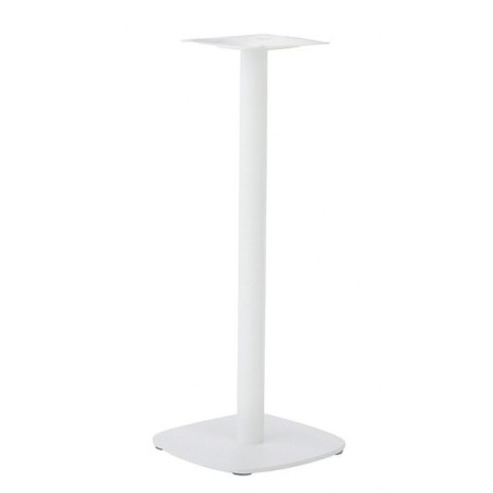 Base de mesa MAUTES 110, alta, blanca, base de 45 x 45 cms, altura 110 cms