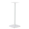 Base de mesa MAUTES 110, alta, blanca, base de 45 x 45 cms, altura 110 cms