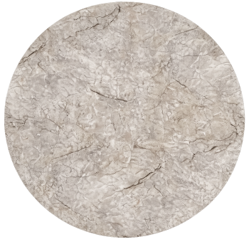 Tablero de mesa Werzalit WER-FANTASY, Mármol Scala 5643, 60 cms de diámetro