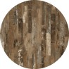 Tablero de mesa Werzalit WER-WOODART, Maracaibo 4614, 80 cms de diámetro