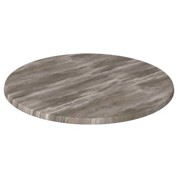 Tablero de mesa Werzalit WER-WOODART, Roble Islandía1 4621, 80 cms de diámetro