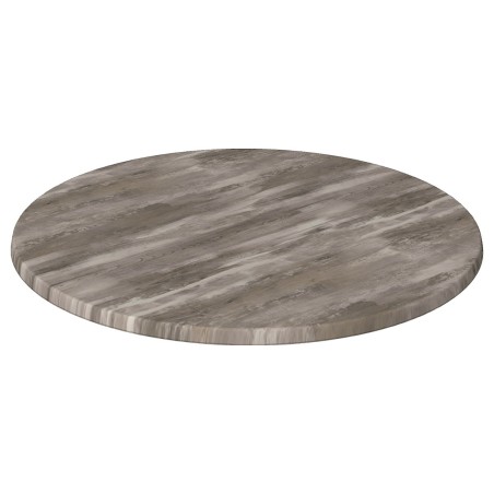 Tablero de mesa Werzalit WER-WOODART, Roble Islandía1 4621, 80 cms de diámetro