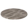 Tablero de mesa Werzalit WER-WOODART, Roble Islandía1 4621, 80 cms de diámetro