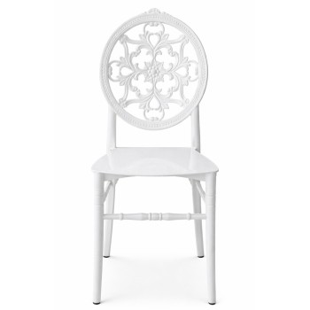 Silla JOSEFINA, apilable, polipropileno blanco