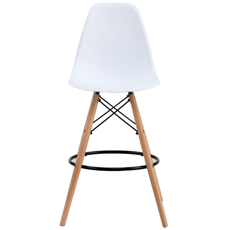 Taburete STAR (SU), madera, carcasa blanca-0
