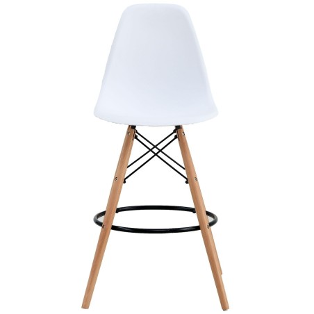 Taburete STAR (SU), madera, carcasa blanca-0
