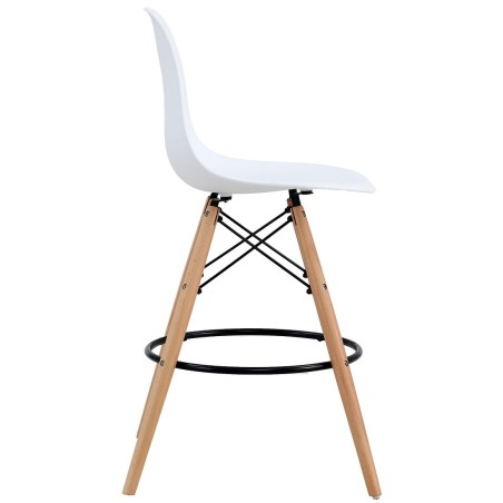 Taburete STAR (SU), madera, carcasa blanca-1