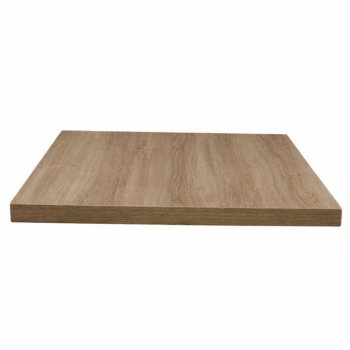 Tablero de melamina 40 mm. ROBLE ELE, 68 x 68 cms