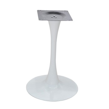 Base de mesa TULIP (SU), blanca, base de 50 cms de diámetro, altura 70 cms