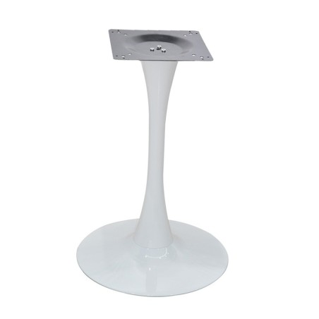 Base de mesa TULIP (SU), blanca, base de 50 cms de diámetro, altura 70 cms