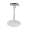 Base de mesa TULIP (SU), blanca, base de 50 cms de diámetro, altura 70 cms