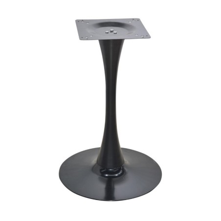 Base de mesa TULIP (SU), negra, base de 50 cms de diámetro, altura 70 cms