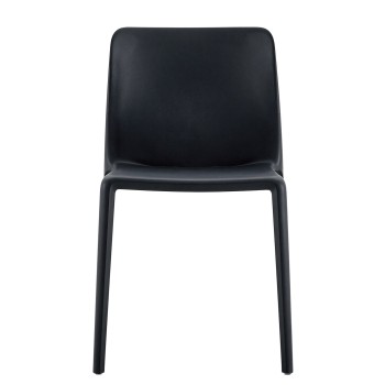CAPRICE chair, stackable, UV treatment, anthracite polypropylene 2