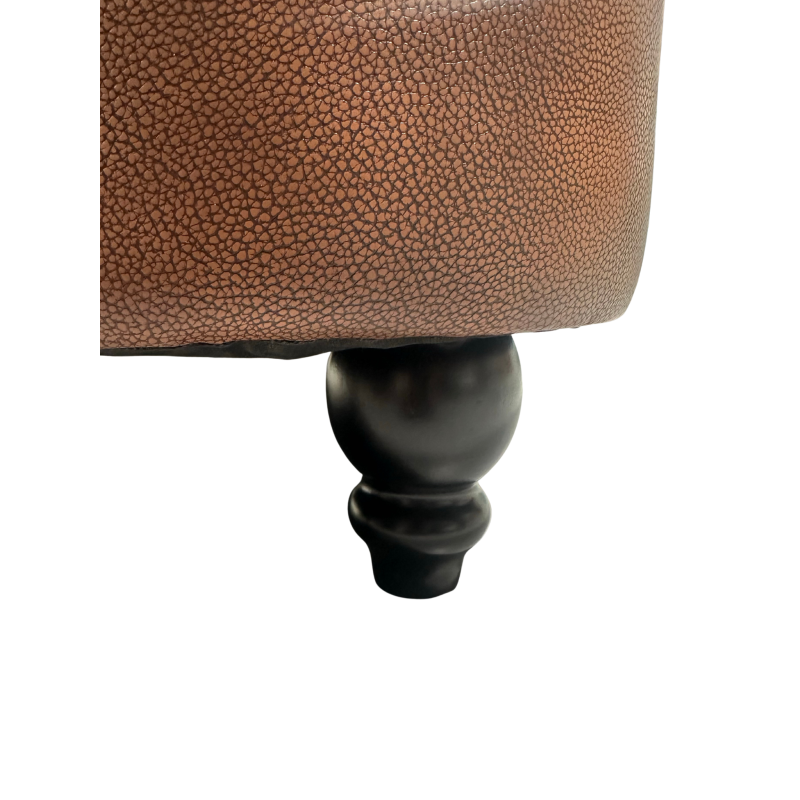 CHESTER sofa, 3 seater, old leather synthetic leather