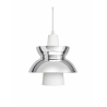 Candeeiro JUPITER, de teto, metal, plata