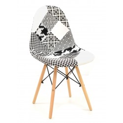 STAR chair, wood, white and...