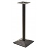 Base de mesa SOHO, alta, preto, base de 40 x 40 cms, altura 110 cms