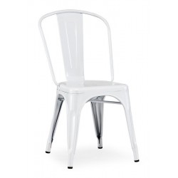 Cadeira TOL, aço, branca