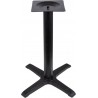 CARIBE Table base, black, base 56x56 cms, height 72 cms