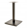 BEVERLY Table base, square tube, black, base 45x45 cms, height 72 cms