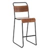Metal and Wood bar stool